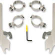 Load image into Gallery viewer, Memphis Shades Batwing Trigger Lock Mounting Kit - Kingpin - Polished MEK1927 - Main Product View