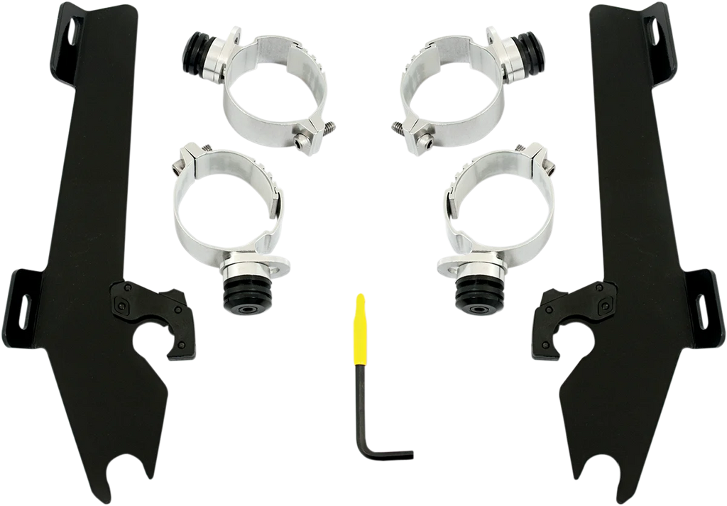 Memphis Shades Batwing Trigger Lock Mounting Kit - M50 - Black MEB1990 - Main Product View