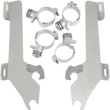Load image into Gallery viewer, Memphis Shades Batwing Trigger Lock Mounting Kit - Raider - Polished MEK1953 - Main Product View