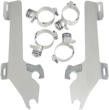 Load image into Gallery viewer, Memphis Shades Batwing Trigger Lock Mounting Kit - Raider - Polished MEK1953 - Main Product View