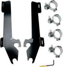 Load image into Gallery viewer, Memphis Shades Batwing Trigger Lock Mounting Kit - Stateline/Sabre - Black MEK1946 - Main Product View