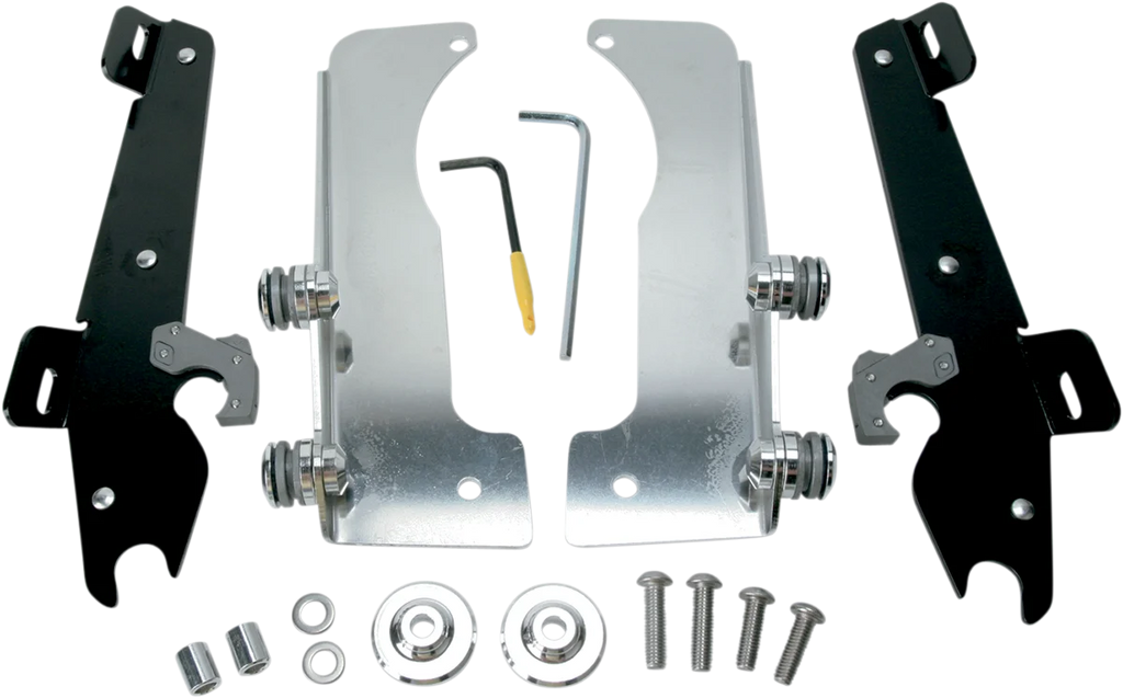 Memphis Shades Batwing Trigger Lock Mounting Kit - Stratoliner - Black MEK1938 - Main Product View