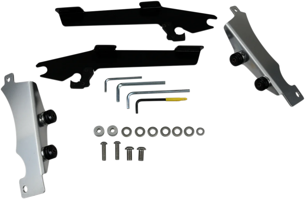 Memphis Shades Batwing Trigger Lock Mounting Kit - V Star - Black MEK1910 - Main Product View
