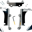 Load image into Gallery viewer, Memphis Shades Batwing Trigger Lock Mounting Kit - VN 1500 - Polished MEK1923 - Main Product View