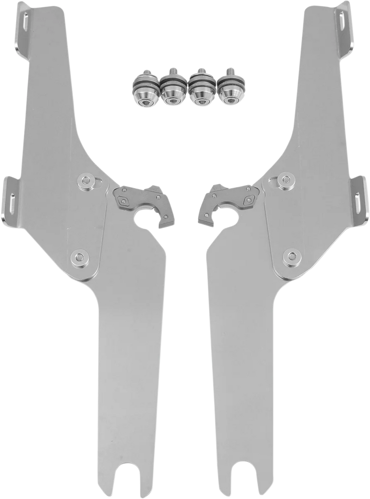 Memphis Shades Batwing Trigger Lock Mounting Kit - VN 1600 - Polished MEK1940 - Main Product View