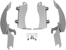 Load image into Gallery viewer, Memphis Shades Batwing Trigger Lock Mounting Kit - VN 1700 - Polished MEK1935 - Main Product View