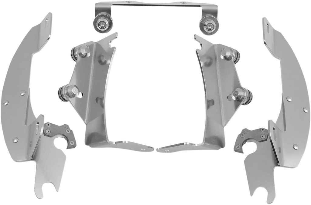 Memphis Shades Batwing Trigger Lock Mounting Kit - VN 900C - Polished MEK1911 - Main Product View