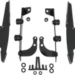 Load image into Gallery viewer, Memphis Shades Batwing Trigger Lock Mounting Kit - VT 750 Phantom - Black MEK1955 - Main Product View