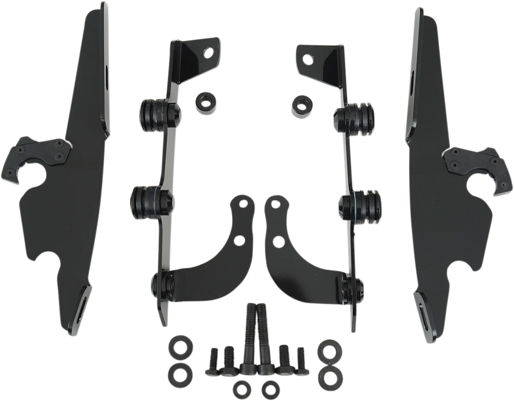 Memphis Shades Batwing Trigger Lock Mounting Kit - VT 750 Phantom - Black MEK1955 - Main Product View