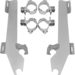 Load image into Gallery viewer, Memphis Shades Batwing Trigger Lock Mounting Kit - VTX 1300 - Polished MEK1902 - Main Product View