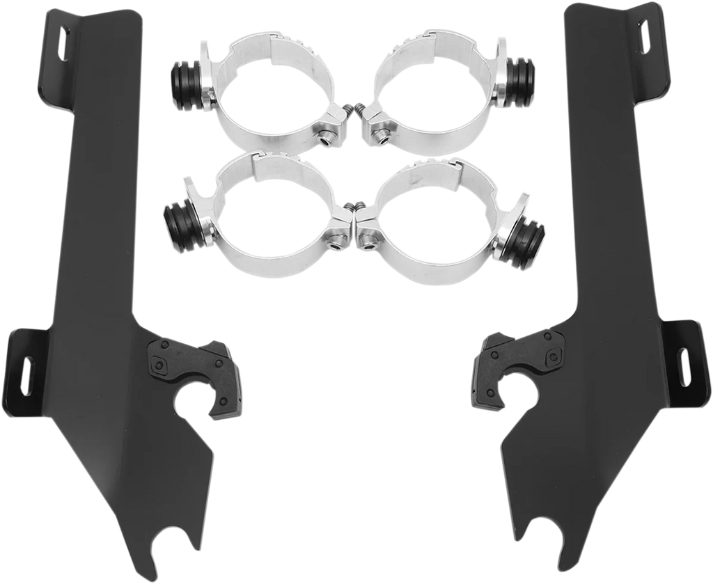 Memphis Shades Batwing Trigger Lock Mounting Kit - VTX 1800 - Black MEM8996 - Main Product View