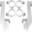Load image into Gallery viewer, Memphis Shades Batwing Trigger Lock Mounting Kit - VTX 1800 - Polished MEK1903 - Main Product View