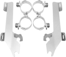 Load image into Gallery viewer, Memphis Shades Batwing Trigger Lock Mounting Kit - VTX 1800 - Polished MEK1903 - Main Product View