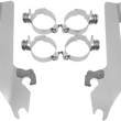 Load image into Gallery viewer, Memphis Shades Batwing Trigger Lock Mounting Kit - VTX 1800 - Polished MEK1904 - Main Product View