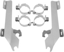 Load image into Gallery viewer, Memphis Shades Batwing Trigger Lock Mounting Kit - VTX 1800 - Polished MEK1904 - Main Product View