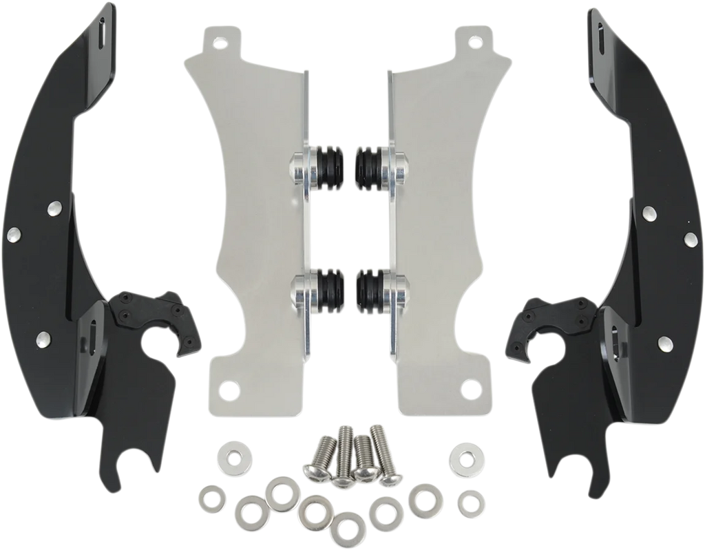 Memphis Shades Batwing Trigger Lock Mounting Kit - XV 950 - Black MEK1916 - Main Product View