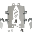Load image into Gallery viewer, Memphis Shades Batwing Trigger Lock Mounting Kit - XV 950 - Polished MEK1915 - Main Product View