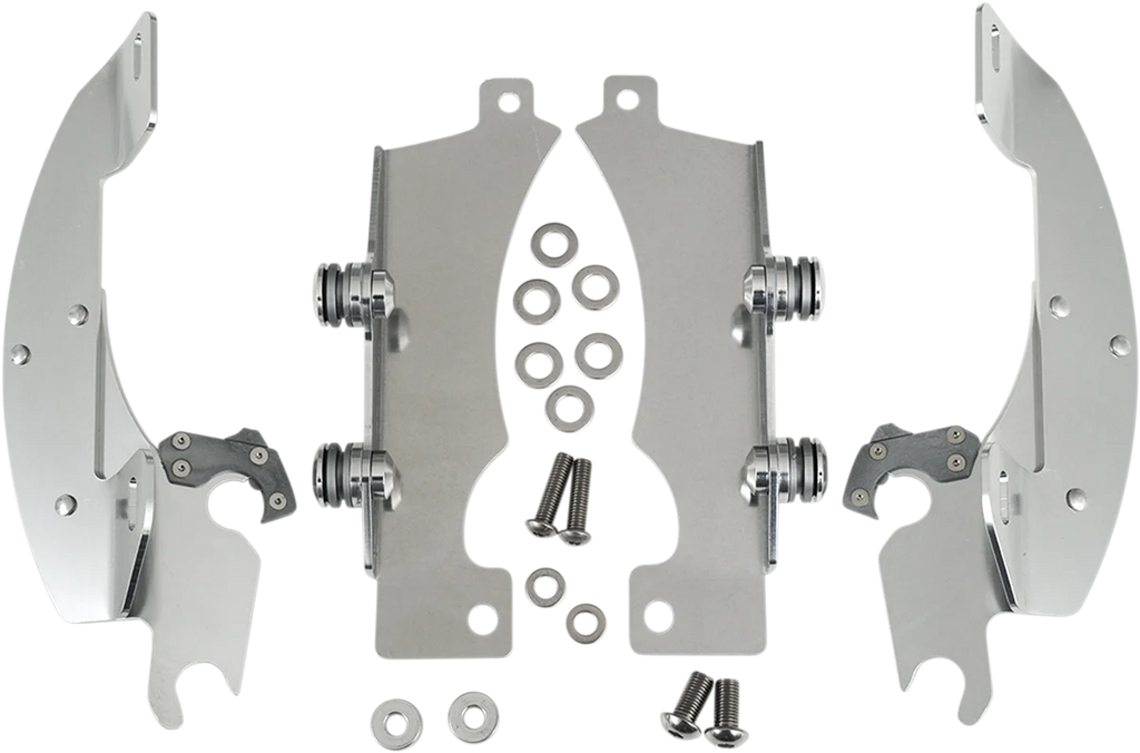 Memphis Shades Batwing Trigger Lock Mounting Kit - XV 950 - Polished MEK1915 - Main Product View