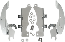 Load image into Gallery viewer, Memphis Shades Batwing Trigger Lock Mounting Kit - XV 950 - Polished MEK1915 - Main Product View