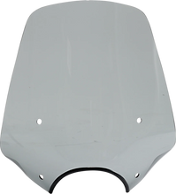 Load image into Gallery viewer, Memphis Shades Big Shot Windshield - 9" Headlight Cutout - Black Smoke MEP57212 - Main Product View