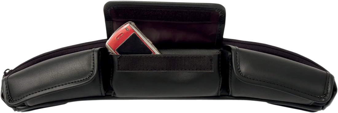 Memphis Shades Big Zipper Pouch - FLH MEM0941 - Side View