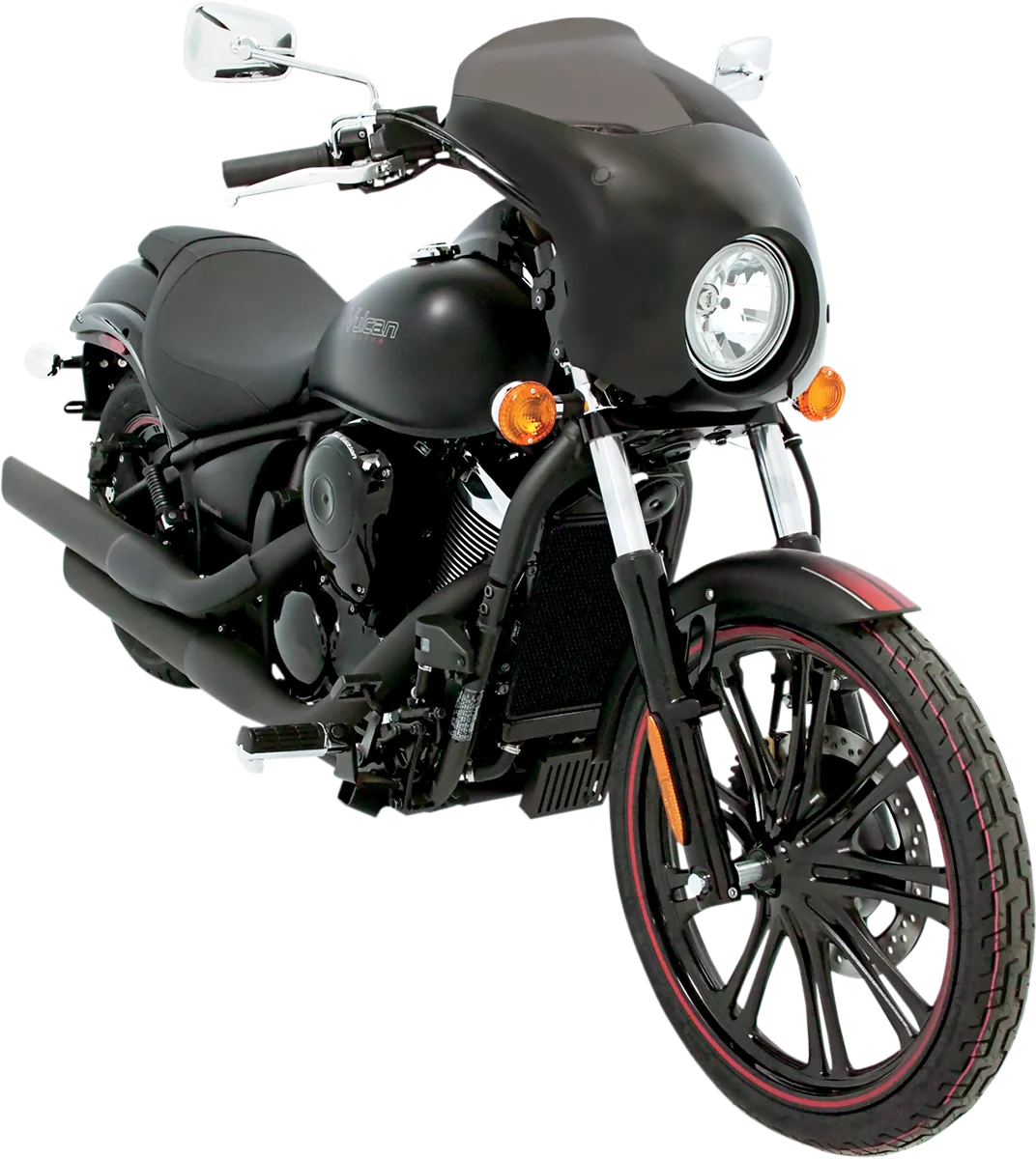 Memphis Shades Bullet Fairing - Yamaha MEM7111 - Side View