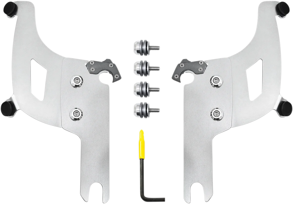 Memphis Shades Bullet Mounting Kit - Polished - FLHRS/XS MEK2042 - Main Product View
