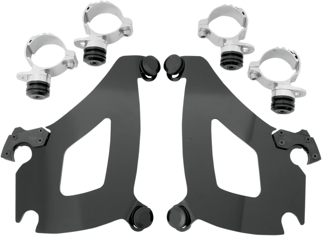 Memphis Shades Bullet Mounting Kit - VN900XV Custom - Black MEK1972 - Main Product View