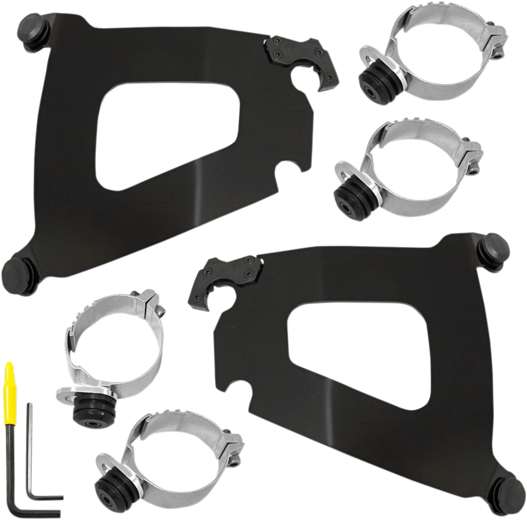 Memphis Shades Bullet Mounting Kit - VTX18 - Black MEB2012 - Main Product View