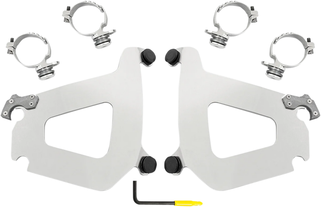 Memphis Shades Bullet Mounting Kit - XV19 - Polished MEK2010 - Main Product View