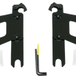 Load image into Gallery viewer, Memphis Shades Bullet Trigger Lock Mounting Kit - Covered Forks - Without Lightbar - Black MEB1975 - Main Product View