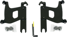 Load image into Gallery viewer, Memphis Shades Bullet Trigger Lock Mounting Kit - Covered Forks - Without Lightbar - Black MEB1975 - Main Product View
