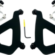Load image into Gallery viewer, Memphis Shades Bullet Trigger Lock Mounting Kit - Covered Forks - Without Lightbar - Black MEB1975 - Side View