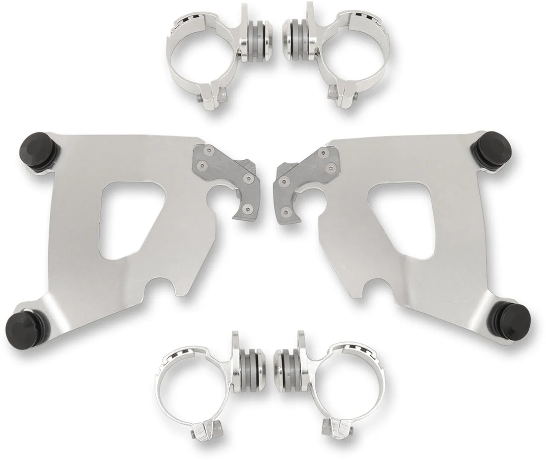 Memphis Shades Cafe Mounting Kit - Black - Scout MEB2025 - Side View