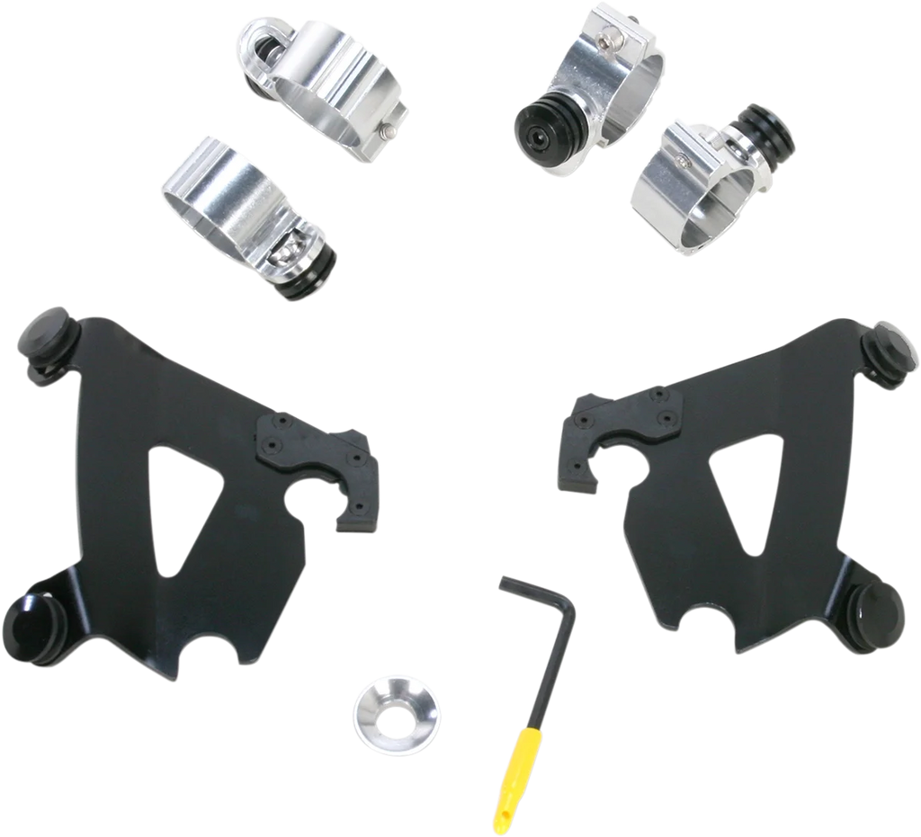 Memphis Shades Cafe Mounting Kit - Black - XL MEB1995 - Main Product View