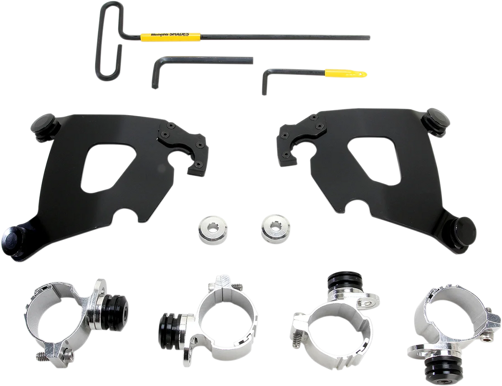 Memphis Shades Cafe Mounting Kit - Black - XL12C MEB2007 - Main Product View