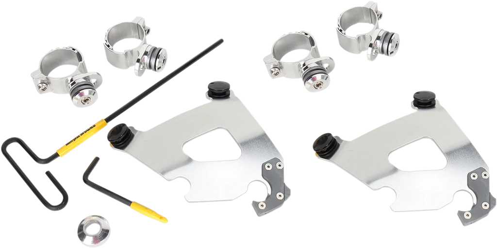 Memphis Shades Cafe Mounting Kit - Polished - XL883 MEK2003 - Main Product View