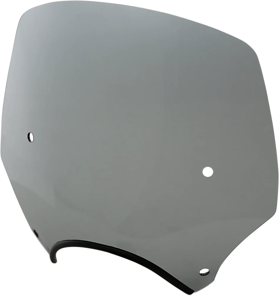 Memphis Shades El Paso Windshield - 15" - 9" Headlight Cutout - Black Smoke MEP5263 - Main Product View