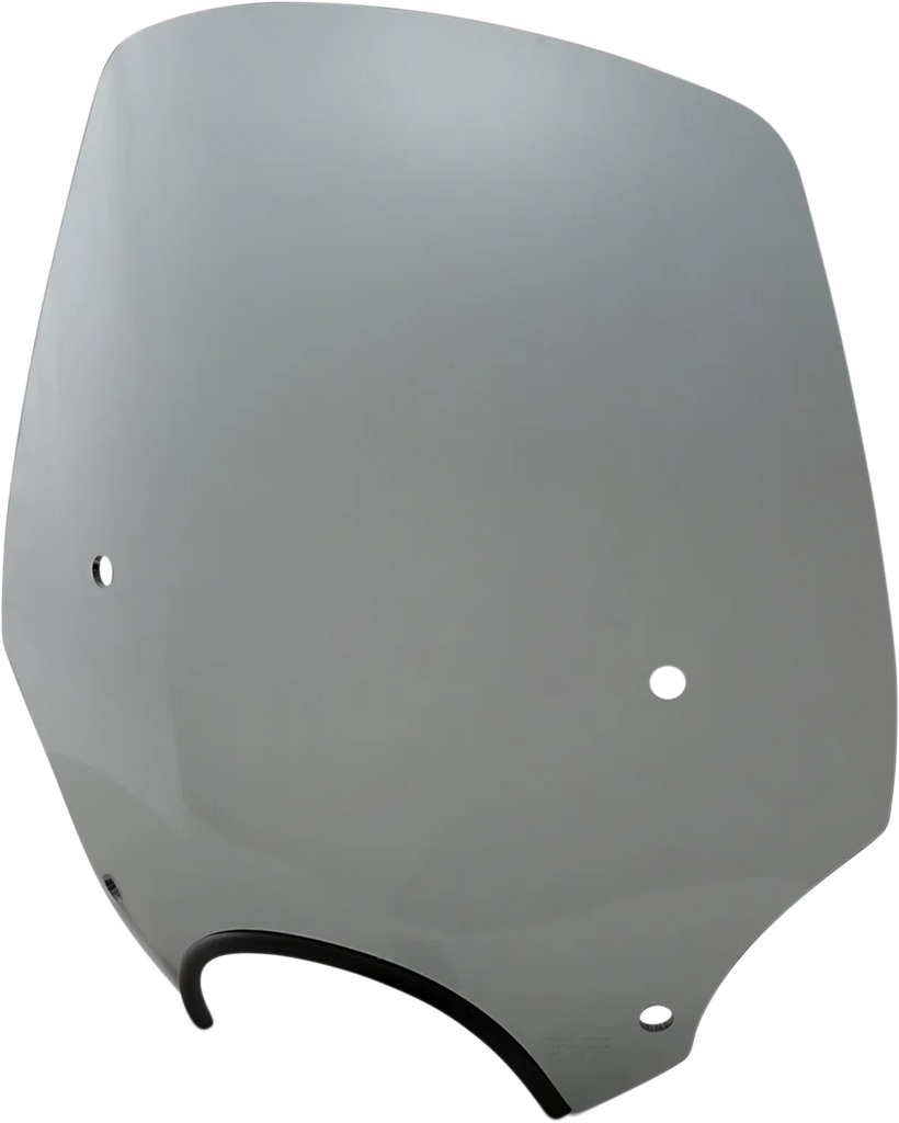 Memphis Shades El Paso Windshield - 17" - 7" Headlight Cutout - Black Smoke MEP5213 - Main Product View