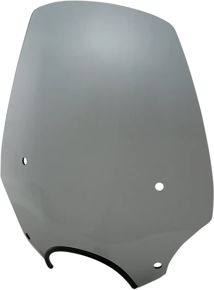 Memphis Shades El Paso Windshield - 19" - 7" Headlight Cutout - Black Smoke MEP5223 - Main Product View
