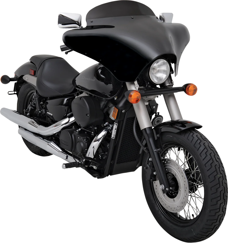 Memphis Shades Fairing Shield - 5" - Black MEP8501 - Main Product View