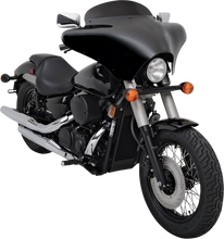 Load image into Gallery viewer, Memphis Shades Fairing Shield - 5" - Black MEP8501 - Main Product View
