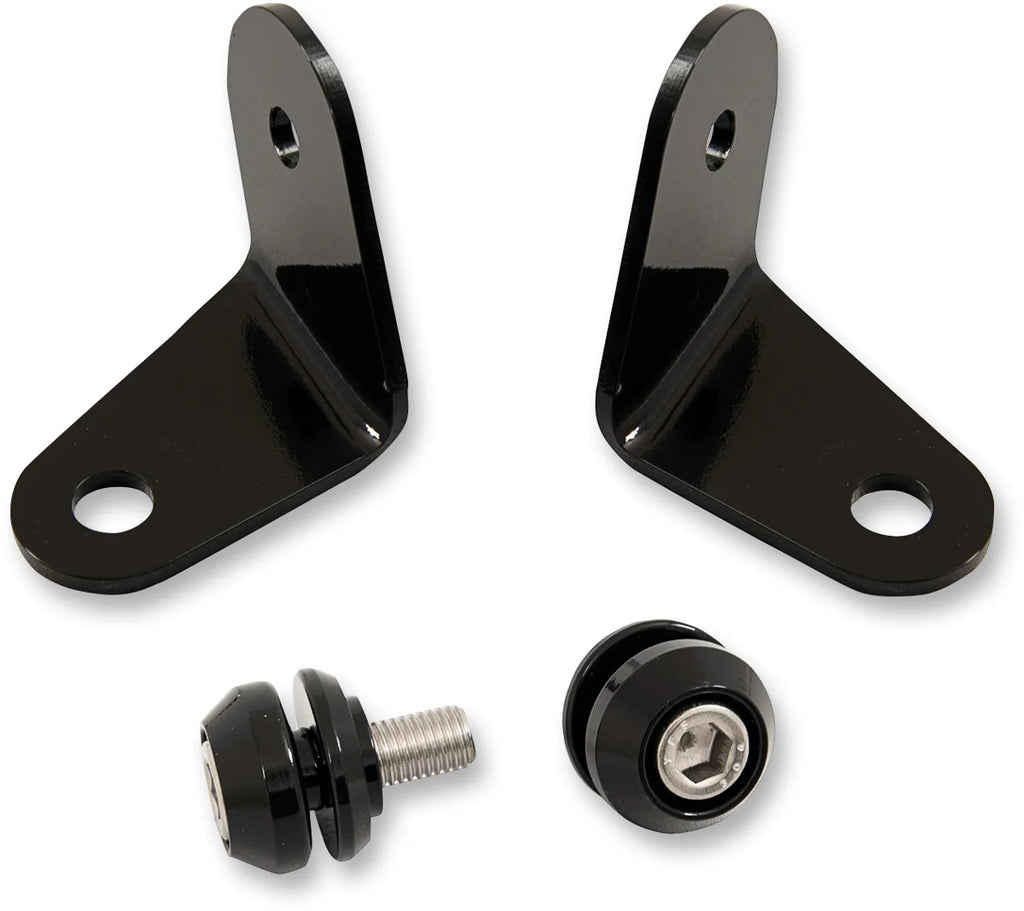 Memphis Shades Fairing Turn Signal Relocation Kit - Black MEB8984 - Main Product View
