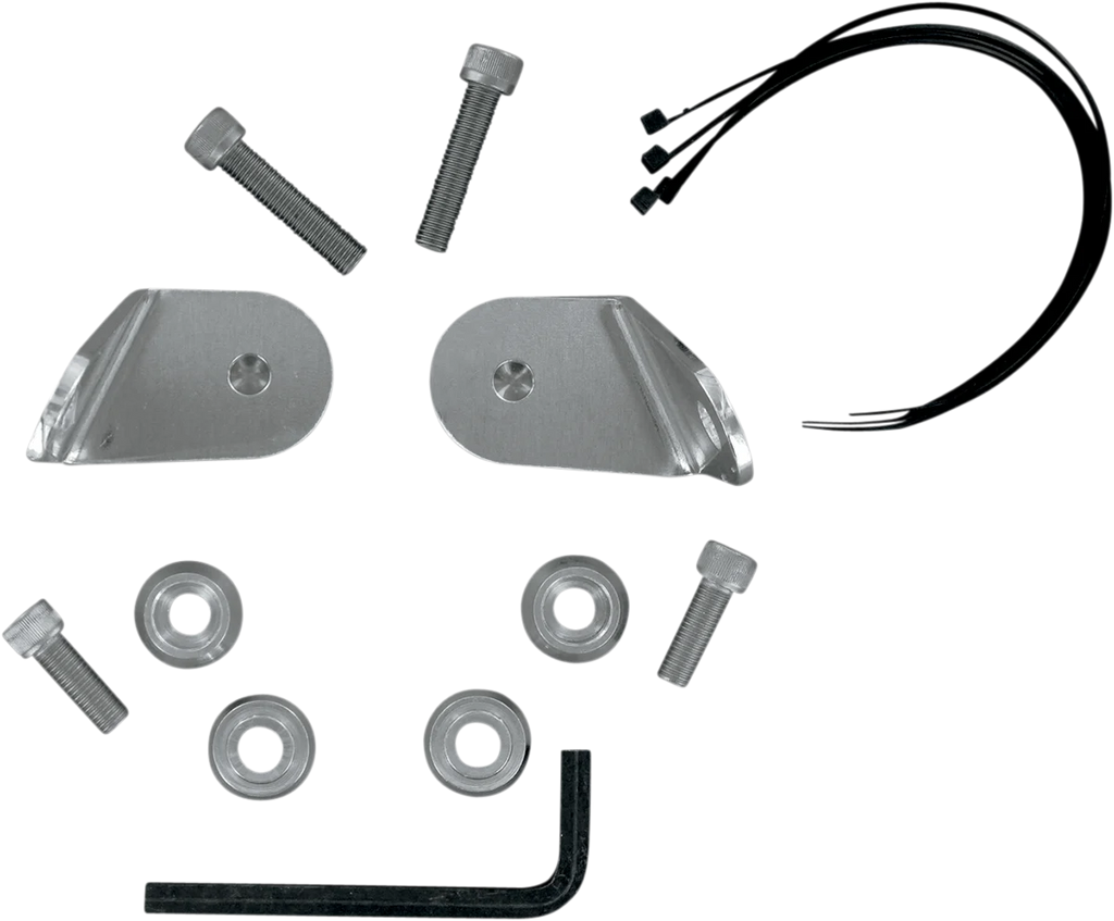 Memphis Shades Fairing Turn Signal Relocation Kit MEM8983 - Side View