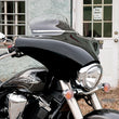 Load image into Gallery viewer, Memphis Shades Fairing Windshield Trim - Stainless Steel - Polished - Slim MEM0918 - Back View