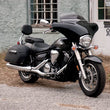 Load image into Gallery viewer, Memphis Shades Fairing Windshield Trim - Stainless Steel - Polished - Slim MEM0918 - Additional View 6