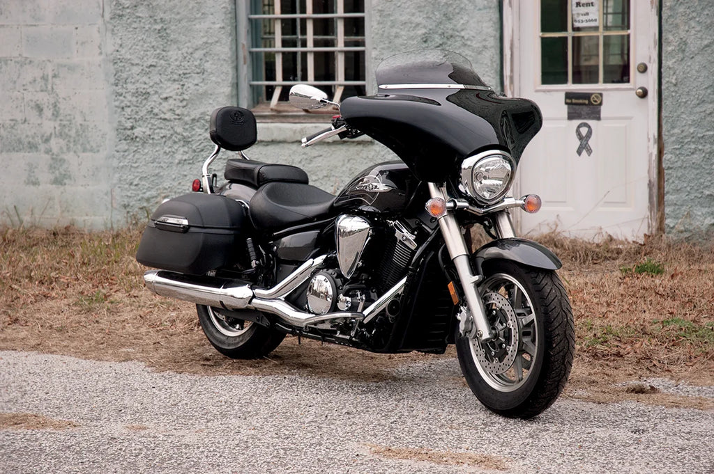 Memphis Shades Fairing Windshield Trim - Stainless Steel - Polished - Slim MEM0918 - Additional View 6