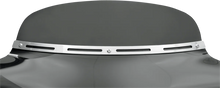 Load image into Gallery viewer, Memphis Shades Fairing Windshield Trim - Stainless Steel - Polished MEM0911 - Main Product View