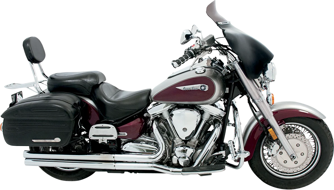 Memphis Shades Fairing Windshield Trim - Stainless Steel - Slotted - Slim MEM0923 - Additional View 5