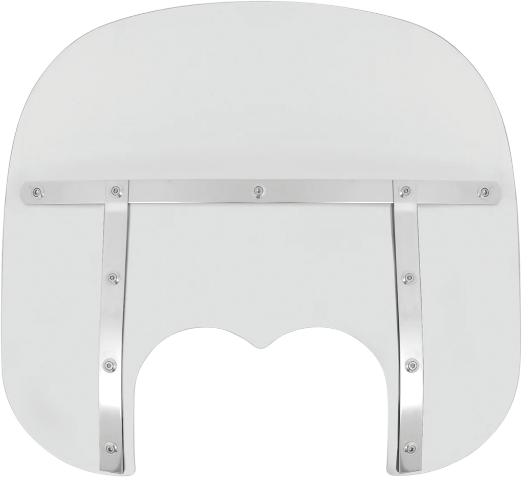 Memphis Shades Fats Windshield - 13" - Clear - FXDF MEM6630 - Main Product View
